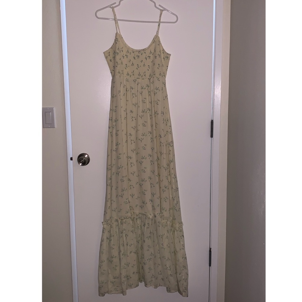 Long yellow Urban Outfitters dress
